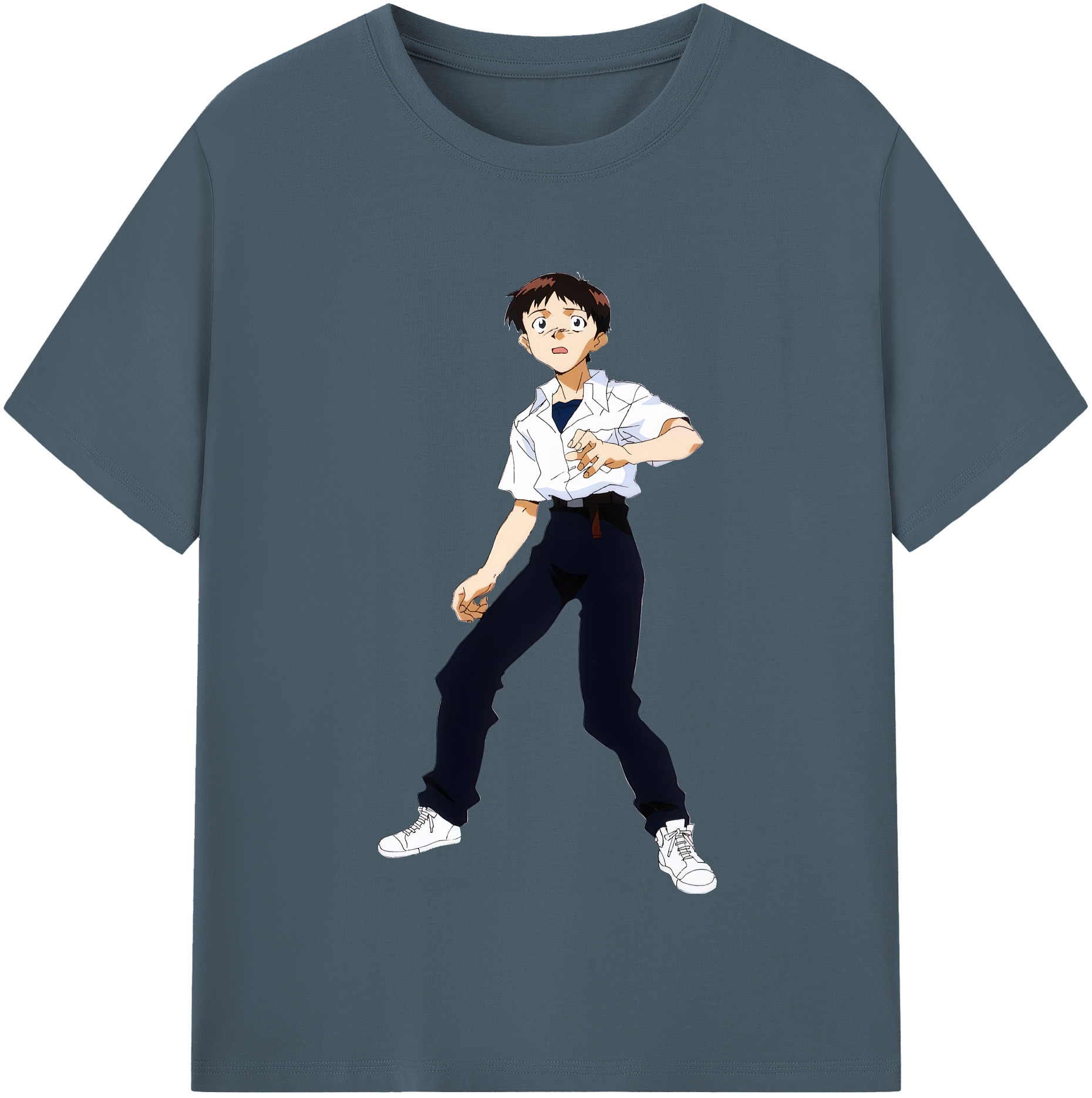 （画像用） EVA 新世紀エヴァンゲリオン 綿100％半袖Tシャツ（フロントプリント）